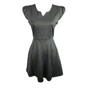 Louche Fit and Flare Short Sleeve Dress Size Small